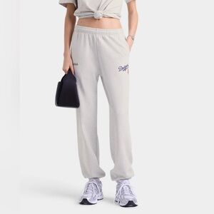 Sporty & Rich Dodgers Light Gray Sweatpants